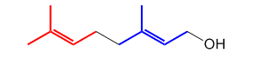 Prenol Lipids - Structure of 2E-geraniol