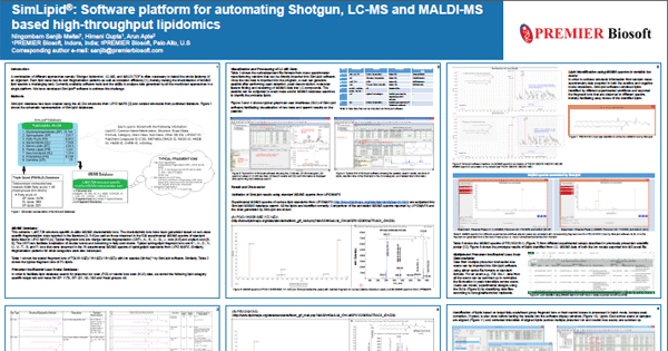 Automate Shotgun, LC-MS and MALDI-MS based high-throughput lipidomics usin SimLipid®